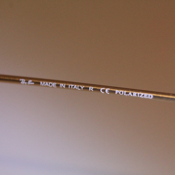 NEW!! RAY-BAN RB 3025 112/4L POLARIZED BLUE FLASH - Picture 7 of 7